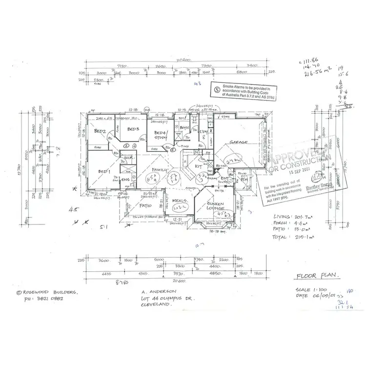 Floorplan of Homely house listing, 12 Olympus Drive, Cleveland QLD 4163