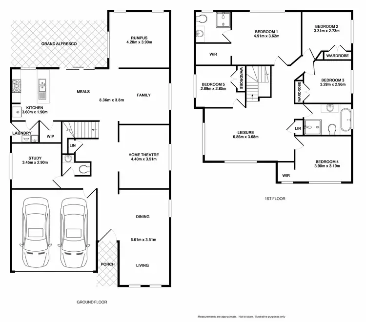 Floorplan of Homely house listing, 47 The Straight, Oran Park NSW 2570