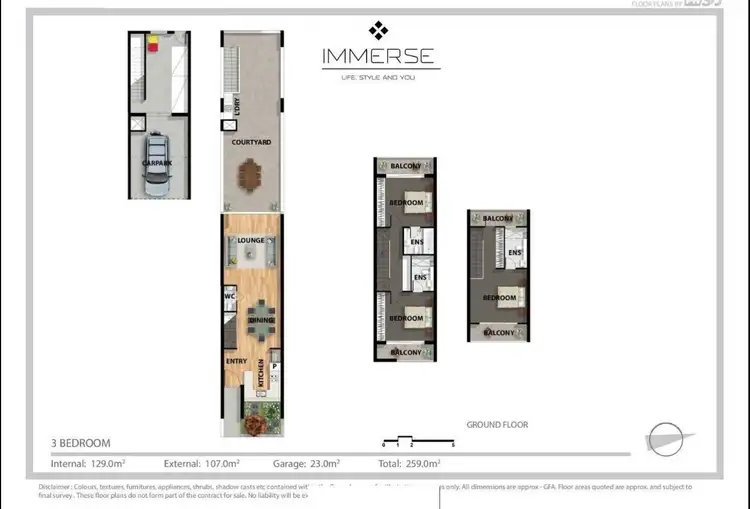 Floorplan of Homely house listing, 2/1-9 William Street, Beaconsfield NSW 2015