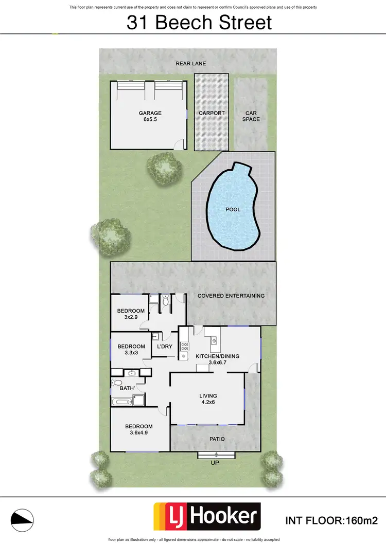 Floorplan of Homely house listing, 31 Beech Street, Evans Head NSW 2473