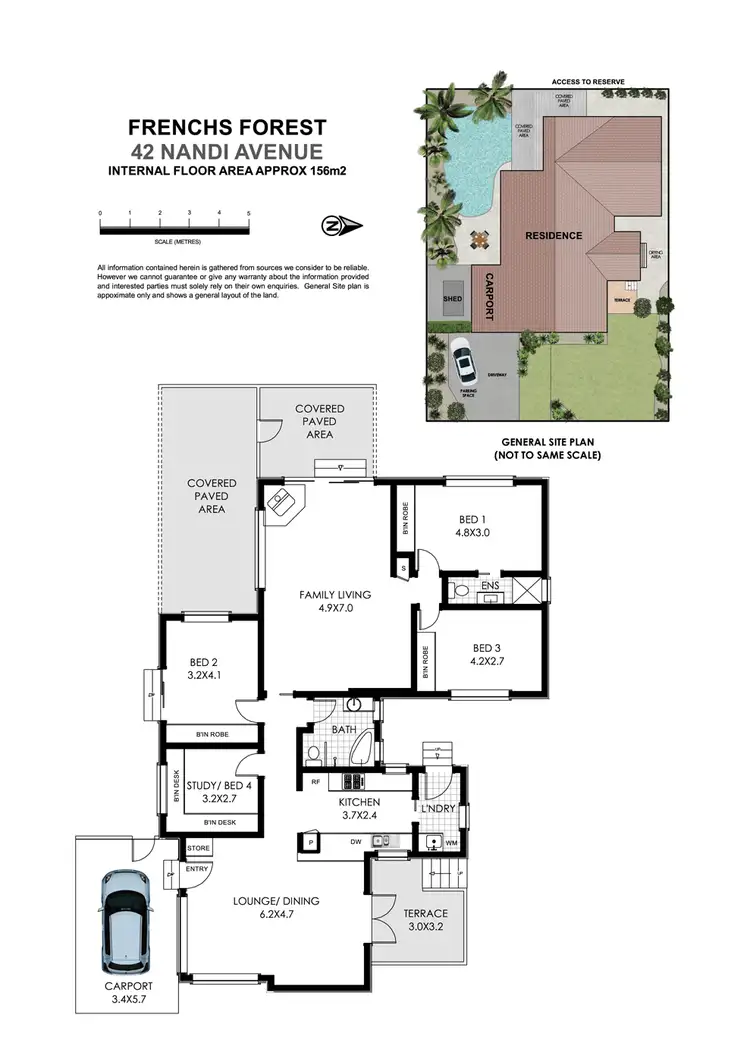 Floorplan of Homely house listing, 42 Nandi Avenue, Frenchs Forest NSW 2086