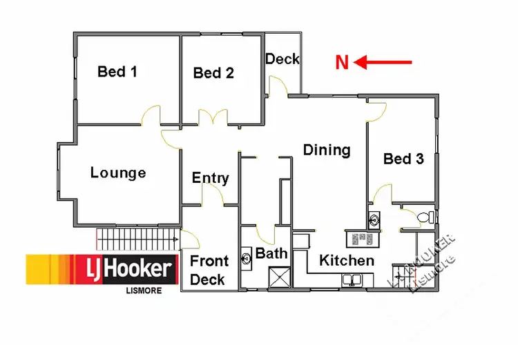 Floorplan of Homely house listing, No. 85 Walker Street, East Lismore NSW 2480