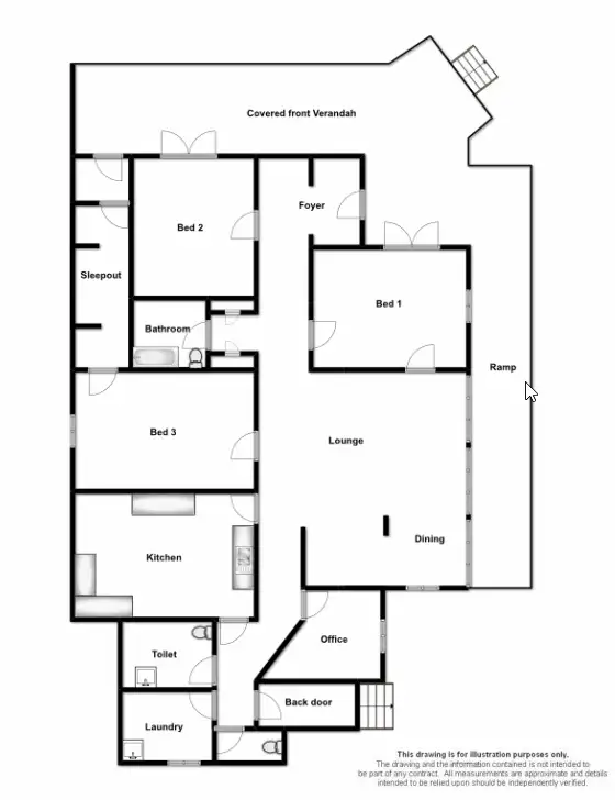 Floorplan of Homely house listing, 207 Ballina Road, East Lismore NSW 2480