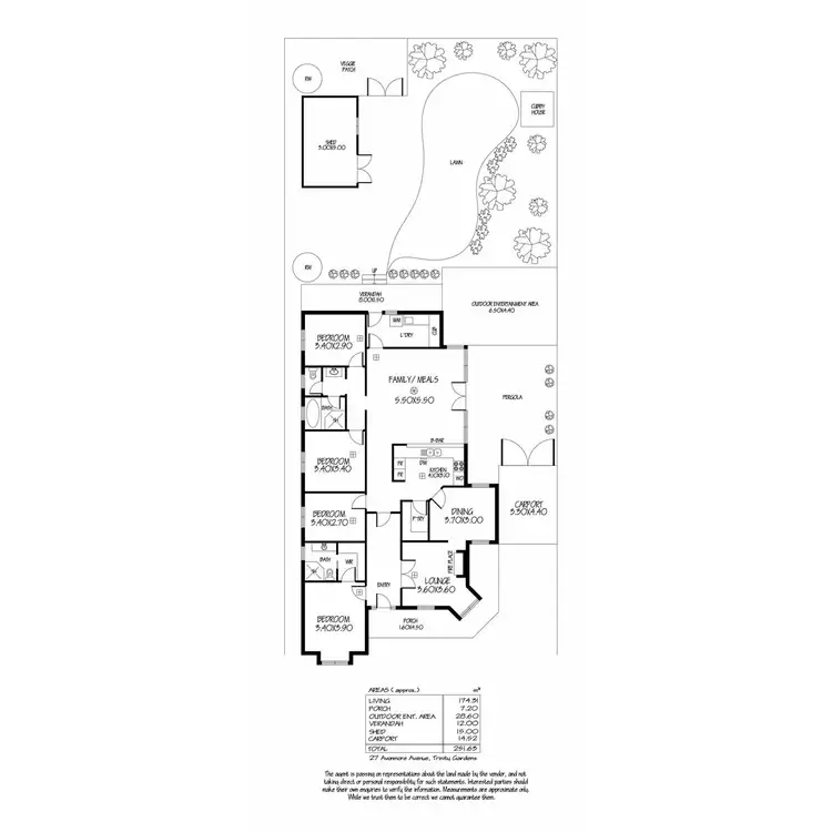 Floorplan of Homely house listing, 27 Avonmore Avenue, Trinity Gardens SA 5068