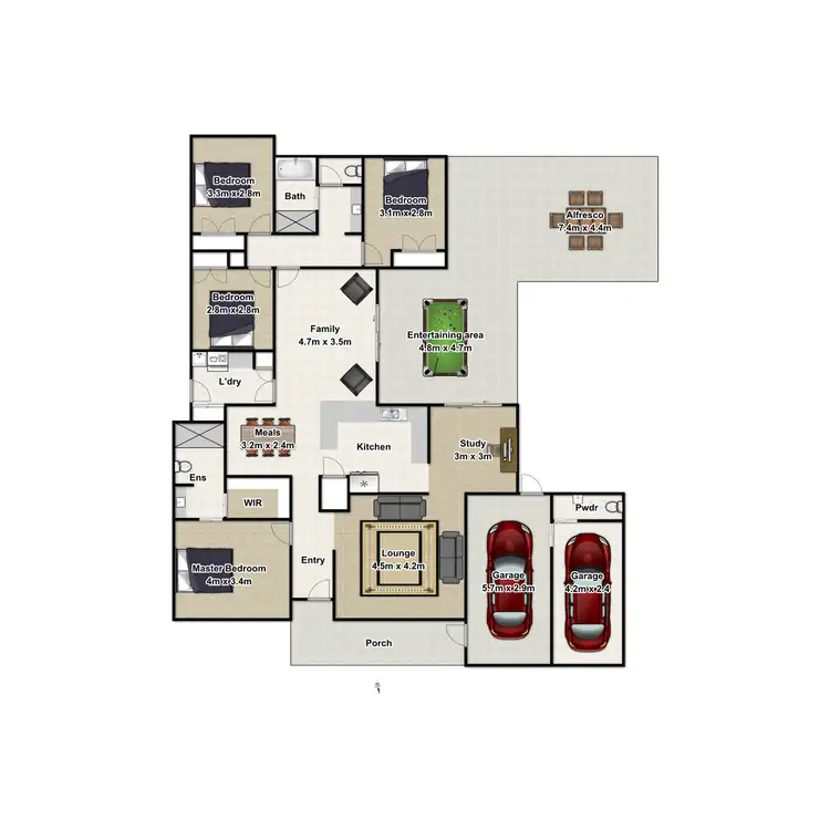 Floorplan of Homely house listing, 41 Long Street, Cleveland QLD 4163