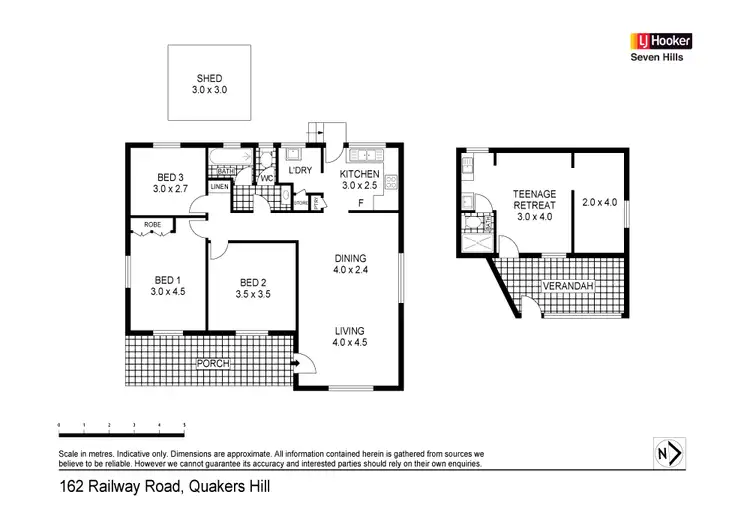 Floorplan of Homely house listing, 162 Railway Road, Quakers Hill NSW 2763