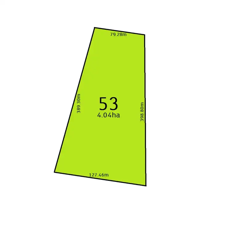 Floorplan of Homely land listing, Lot 53/1054 Gawler One Tree Hill Road, One Tree Hill SA 5114