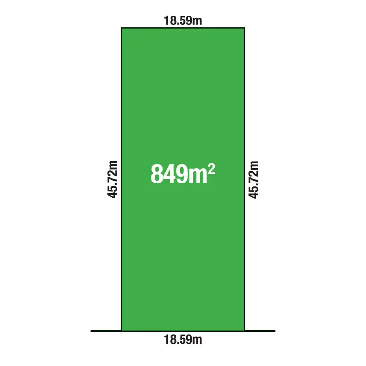 Floorplan of Homely land listing, 26 Griffiths Drive, Moana SA 5169