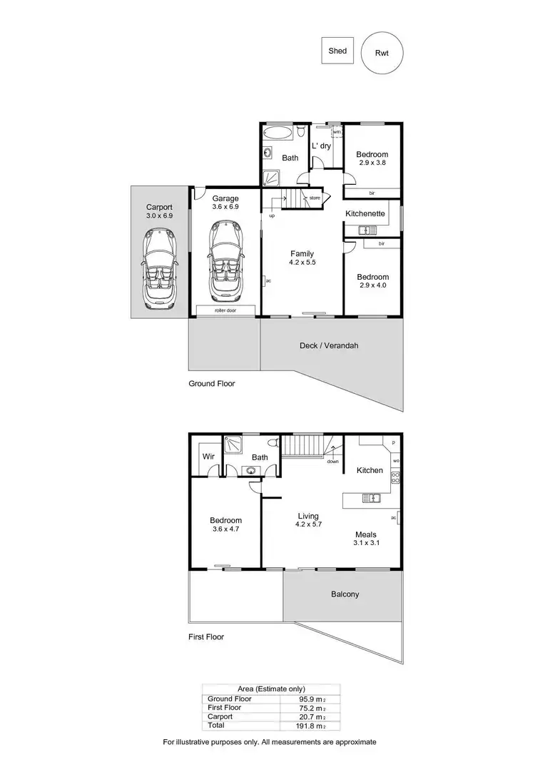 Floorplan of Homely house listing, 20 Orca Place, Encounter Bay SA 5211