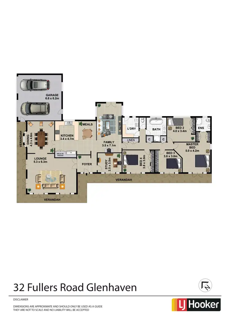 Floorplan of Homely house listing, 32 Fullers Road, Glenhaven NSW 2156