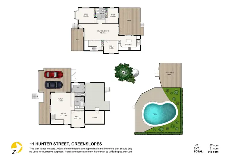 Floorplan of Homely house listing, 11 Hunter Street, Greenslopes QLD 4120