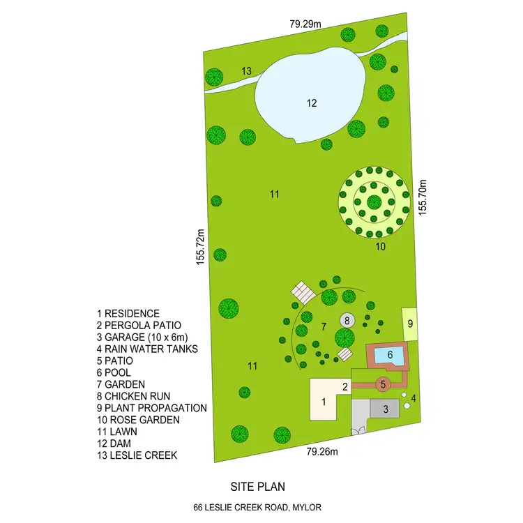 Floorplan of Homely house listing, 66 Leslie Creek Road, Mylor SA 5153