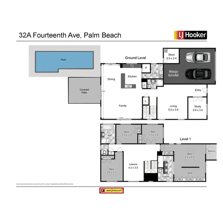 Floorplan of Homely house listing, 32A Fourteenth Avenue, Palm Beach QLD 4221