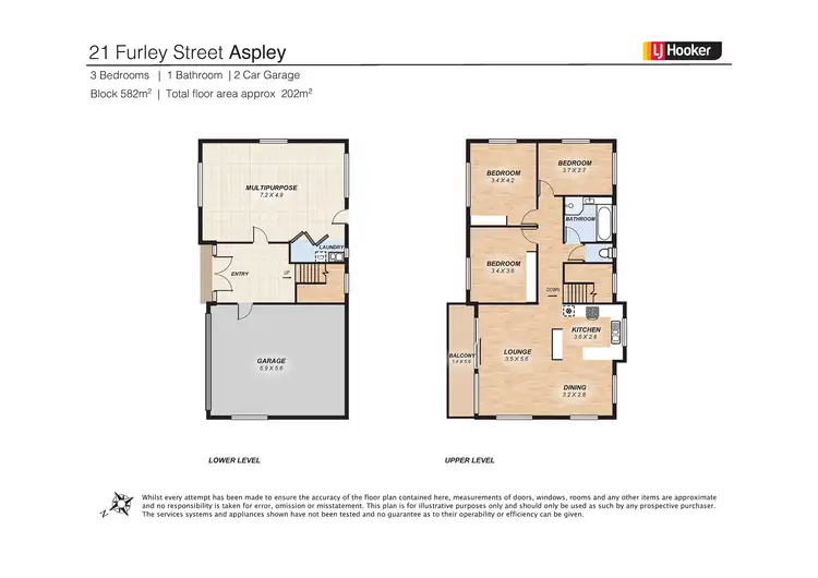 Floorplan of Homely house listing, 21 Furley Street, Aspley QLD 4034