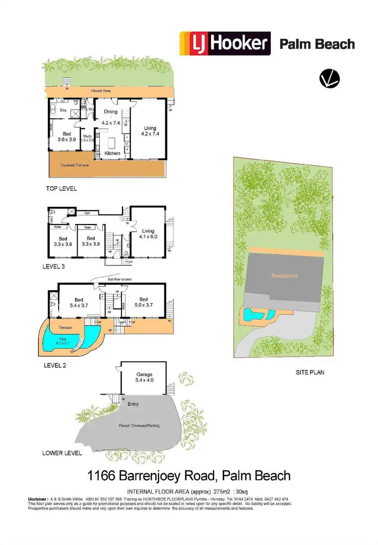 Floorplan of Homely house listing, 1166 Barrenjoey Road, Palm Beach NSW 2108