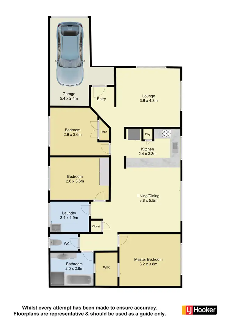 Floorplan of Homely house listing, 8 Brolga Place, Zillmere QLD 4034