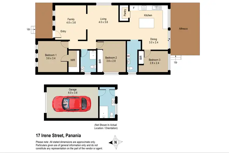 Floorplan of Homely house listing, 17 Irene Street, Panania NSW 2213