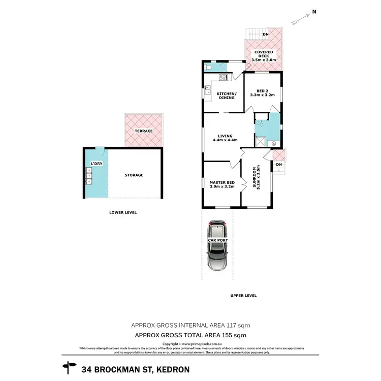 Floorplan of Homely house listing, 34 Brockman Street, Kedron QLD 4031