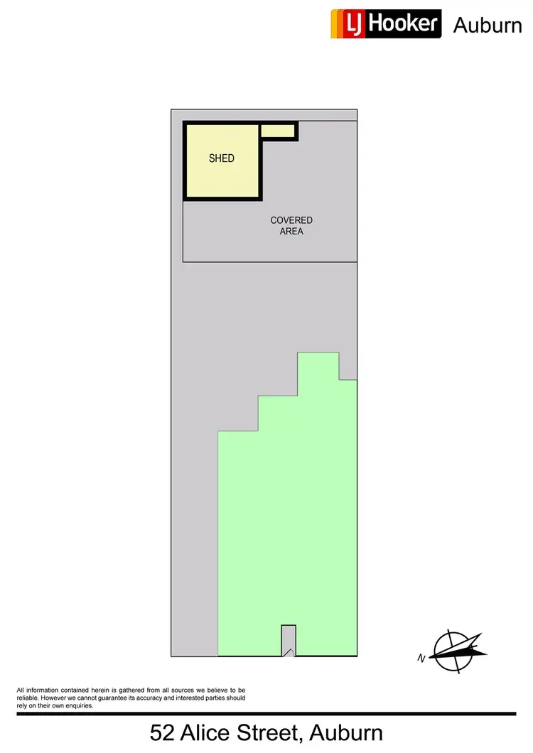 Floorplan of Homely land listing, 52 Alice St, Auburn NSW 2144