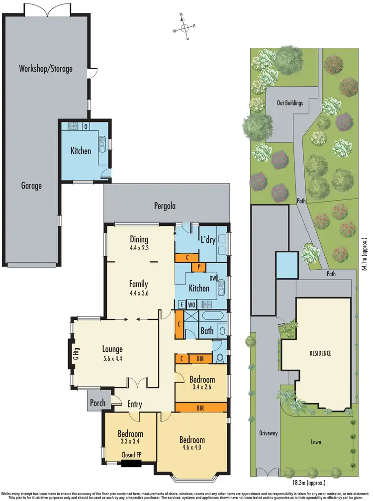 Floorplan of Homely house listing, 49 King Street, Dandenong VIC 3175