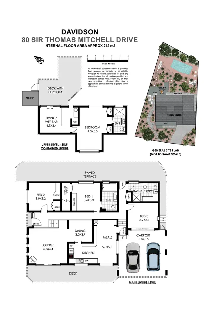 Floorplan of Homely house listing, 80 Sir Thomas Mitchell Drive, Davidson NSW 2085