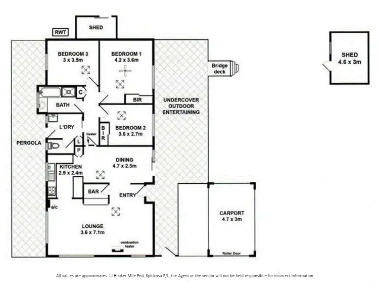 Floorplan of Homely house listing, 4 Falcon Court, Hallett Cove SA 5158