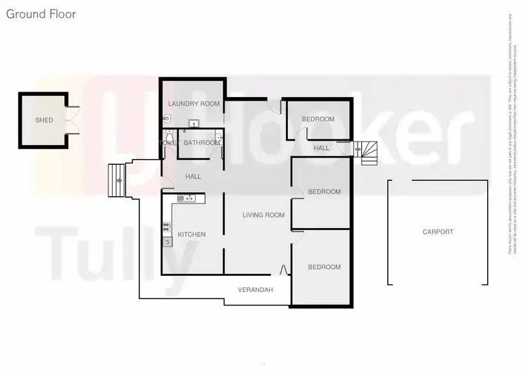 Floorplan of Homely house listing, 2 Geddes Street, Tully QLD 4854