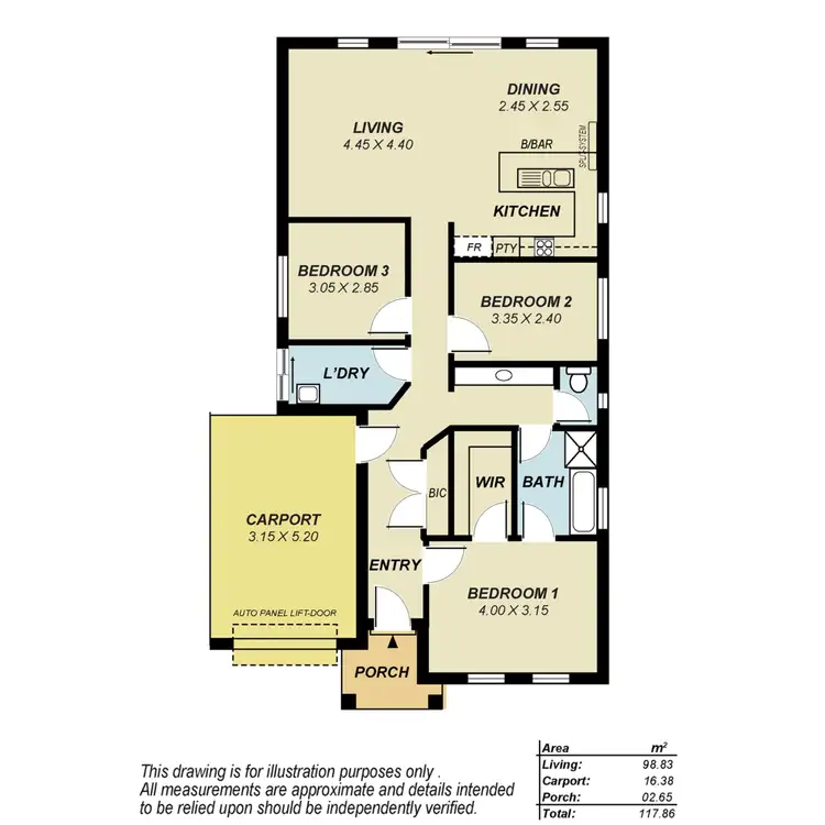 Floorplan of Homely house listing, 23 Field Street, Parafield Gardens SA 5107