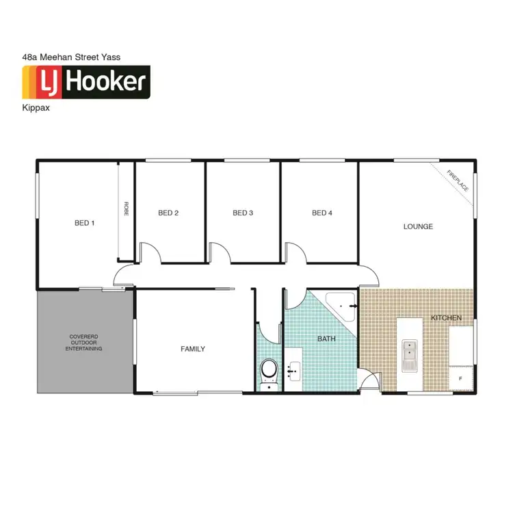 Floorplan of Homely house listing, 48A Meehan Street, Yass NSW 2582