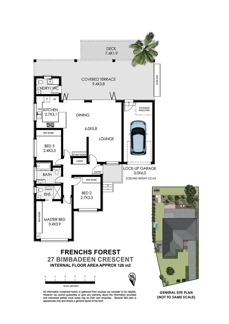 Floorplan of Homely house listing, 27 Bimbadeen Crescent, Frenchs Forest NSW 2086