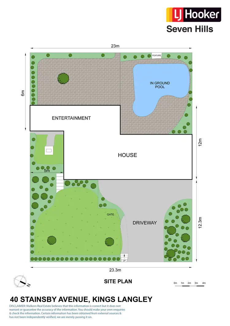 Floorplan of Homely house listing, 40 Stainsby Avenue, Kings Langley NSW 2147