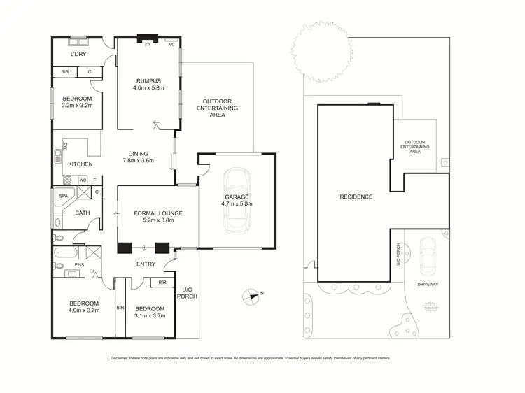 Floorplan of Homely house listing, 20 Hope Place, Seabrook VIC 3028