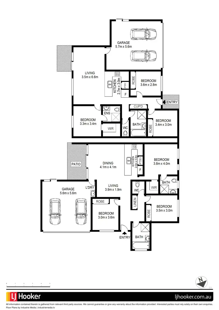 Floorplan of Homely house listing, 1 Alfa Drive, Upper Coomera QLD 4209