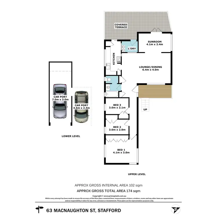 Floorplan of Homely house listing, 63 Macnaughton Street, Stafford QLD 4053