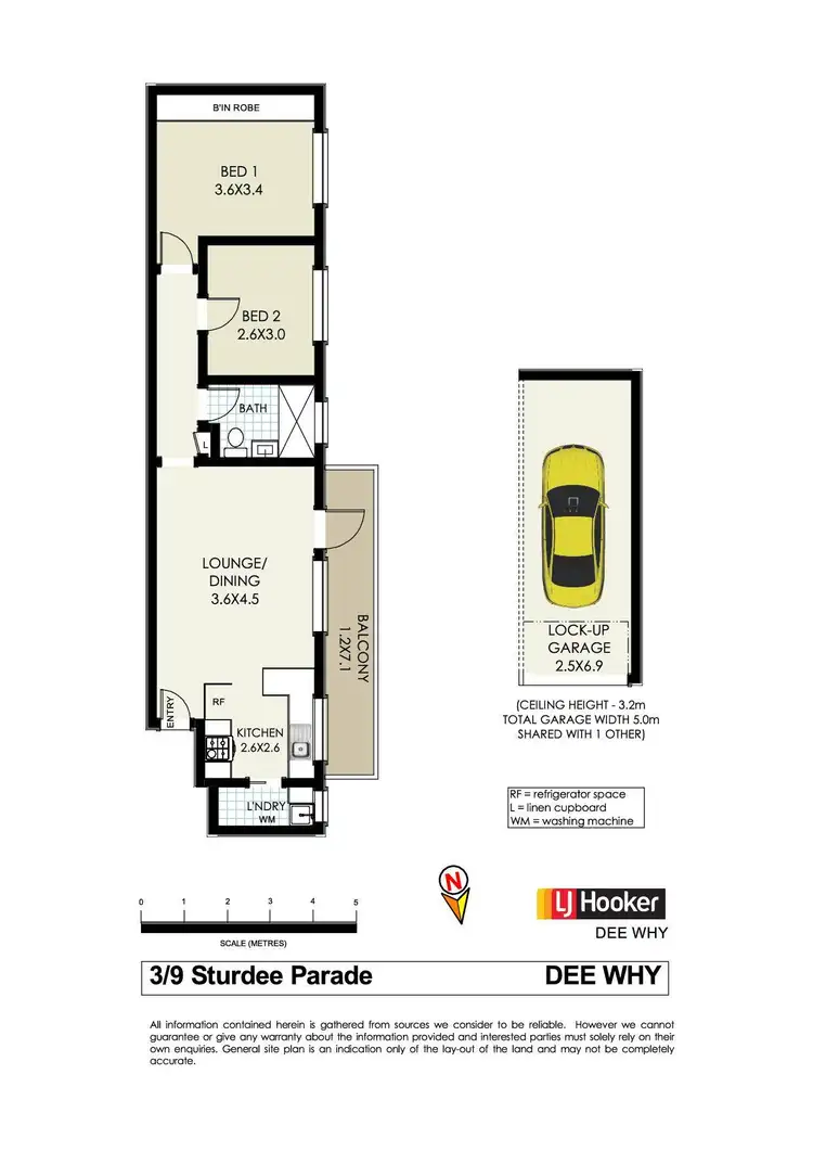 Floorplan of Homely apartment listing, 3/9 Sturdee Parade, Dee Why NSW 2099