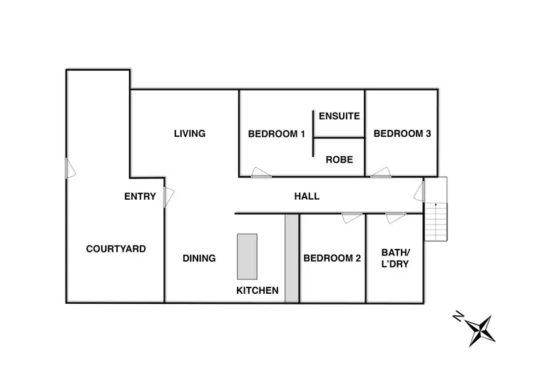 Floorplan of Homely house listing, 4 Lefroy Street, North Hobart TAS 7000