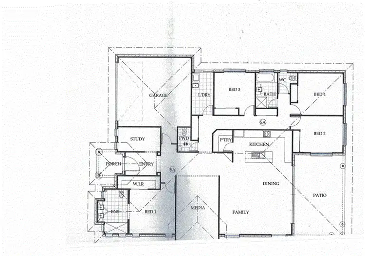 Floorplan of Homely house listing, 93 Burn Street, Capella QLD 4723