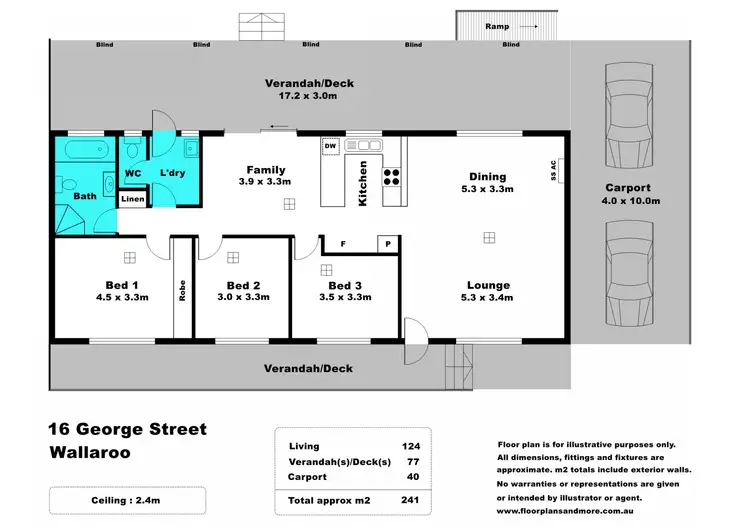 Floorplan of Homely house listing, 16 George Street, Wallaroo SA 5556