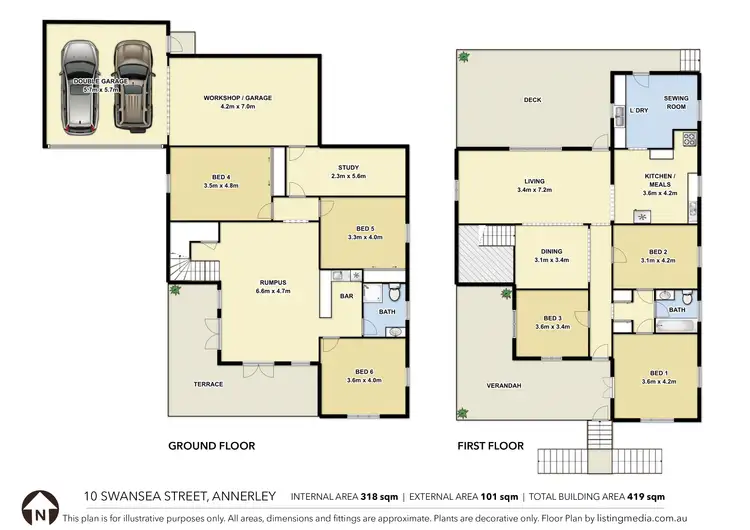 Floorplan of Homely house listing, 12 Swansea Street, Annerley QLD 4103