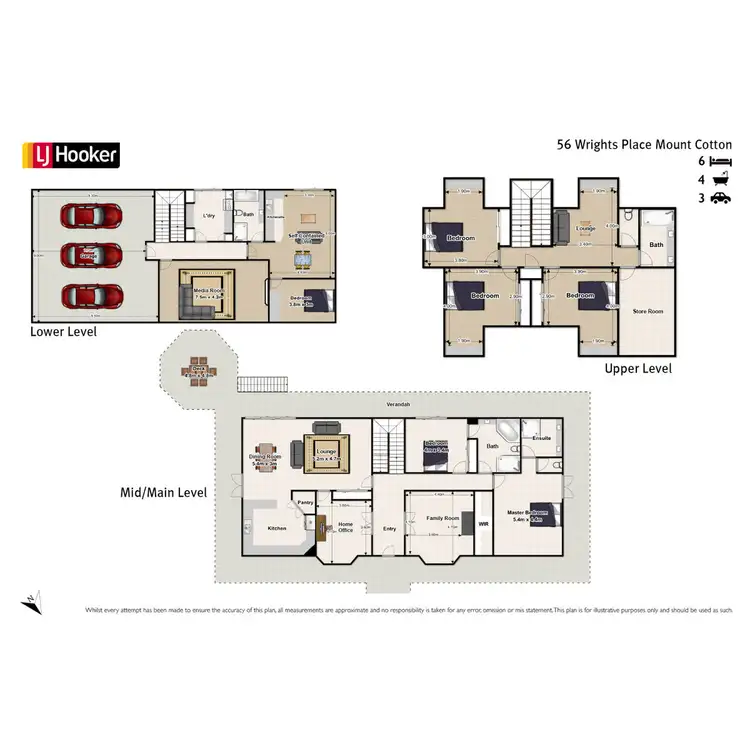 Floorplan of Homely house listing, 56 Wrights Place, Mount Cotton QLD 4165
