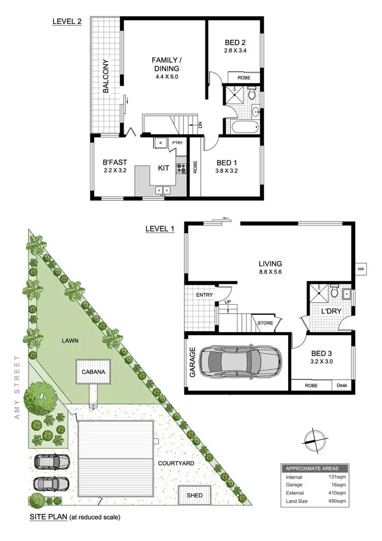 Floorplan of Homely house listing, 172 Amy Street, Regents Park NSW 2143