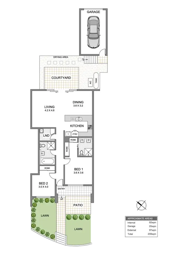 Floorplan of Homely house listing, 18 Eucalyptus Street, Lidcombe NSW 2141
