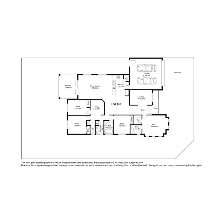 Floorplan of Homely house listing, 64 Peppertree Drive, Point Cook VIC 3030