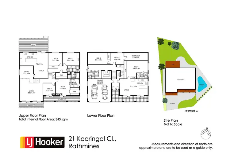 Floorplan of Homely house listing, 21 Kooringal Close, Rathmines NSW 2283