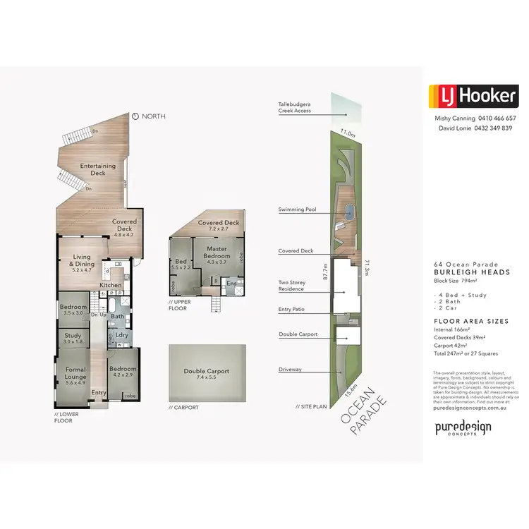Floorplan of Homely house listing, 64 Ocean Parade, Burleigh Heads QLD 4220
