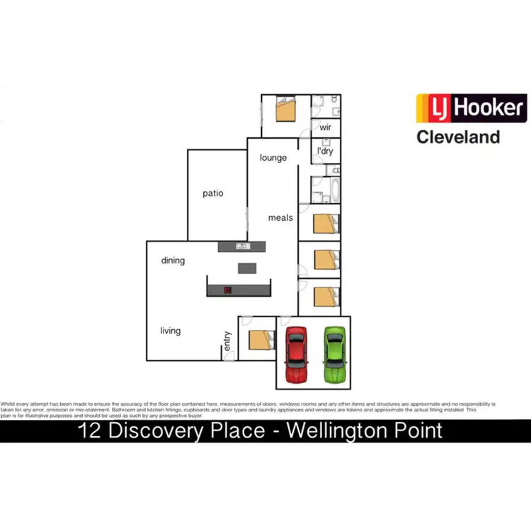 Floorplan of Homely house listing, 12 Discovery Place, Wellington Point QLD 4160
