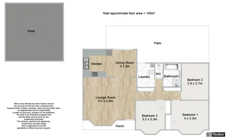 Floorplan of Homely house listing, 57 Estramina Road, Regents Park QLD 4118