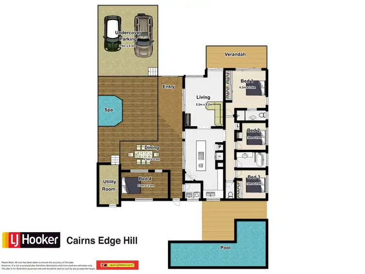 Floorplan of Homely house listing, 2 Stuart Street, Edge Hill QLD 4870