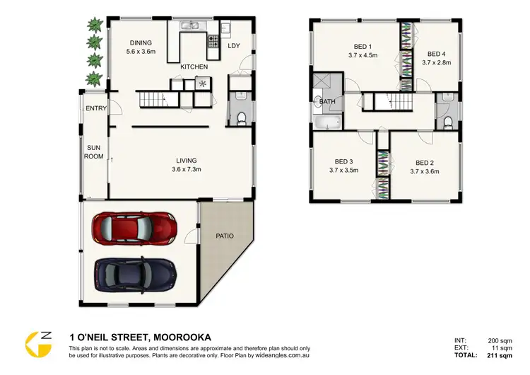Floorplan of Homely house listing, 1 O'Neil Street, Moorooka QLD 4105