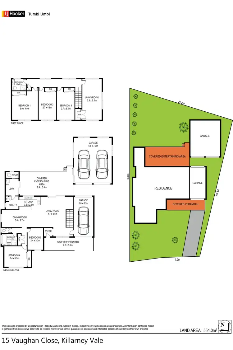 Floorplan of Homely house listing, 15 Vaughan Close, Killarney Vale NSW 2261